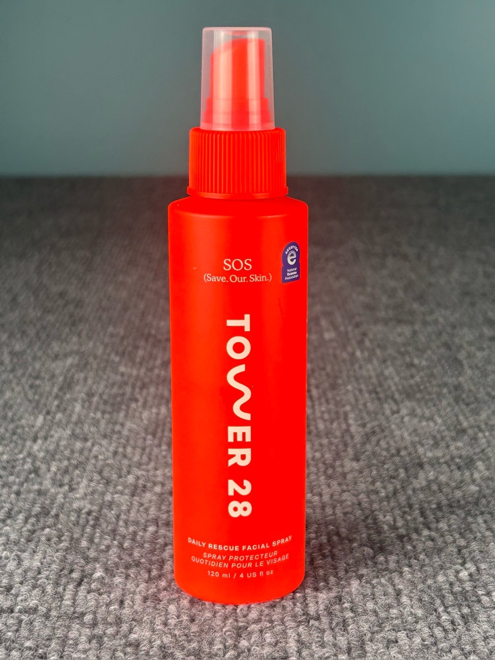 Tower 28 SOS (Save Our Skin) Daily Rescue Facial Spray 4oz Full Size NWOB